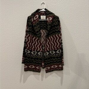 Abercrombie & Fitch Multicolor Patterned Sweater